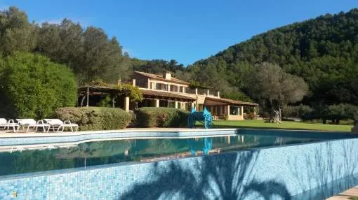 Exclusive country house with mountain views Exclusive country house with mountain views